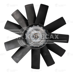 Муфта вязкостная для автомобилей ГАЗ 33106, 3310 (Валдай) с дв. Cummins 3.8 (с крыльчаткой)