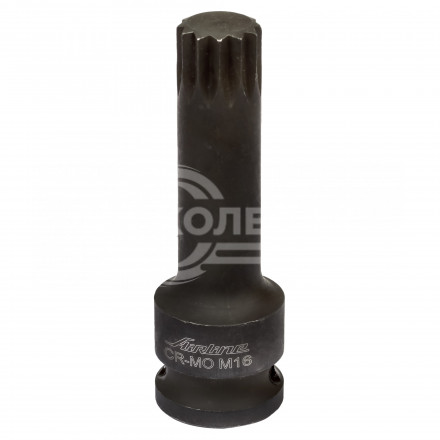 Головка ударная торцевая 1/2&quot; DR внешний SPLINE M16 L=78 мм