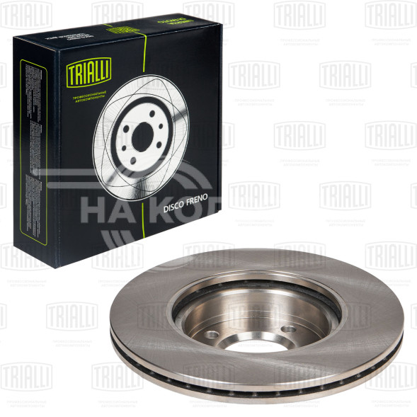 Диск тормозной передний для автомобилей Hyundai Getz (02-) ABS d=256