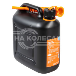 Канистра 10л пластиковая для дизеля, крышка с защитой от детей