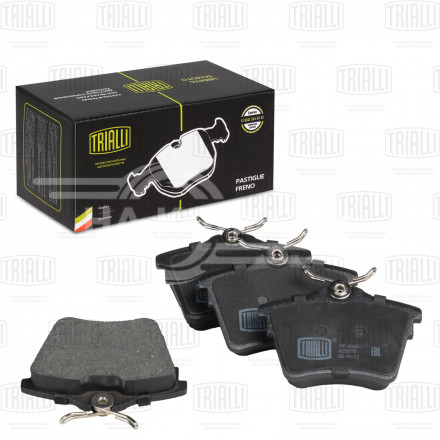 Колодки тормозные дисковые задние для автомобилей Peugeot 407 (04-)/Citroen C5 (08-) (без эл. ст. торм.) (PF 4086)