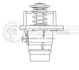 Термостат для автомобилей BMW X5 (E53) (00-)/X5 (E70) (06-) 4.4i/4.8i [N62] (105°С) (алюм. корпус)