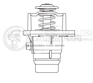 Термостат для автомобилей BMW X5 (E53) (00-)/X5 (E70) (06-) 4.4i/4.8i [N62] (105°С) (алюм. корпус)