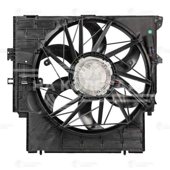 Электровентилятор охлаждения для автомобилей BMW X3 (F25) (10-)/X4 (F26) (14-) (с кожухом) (400W)