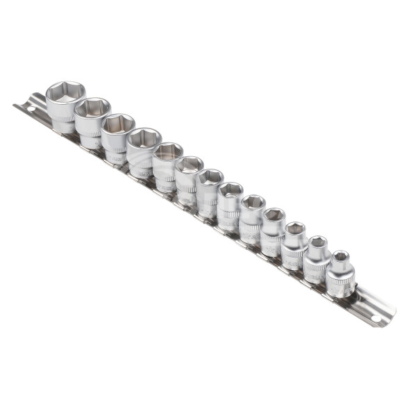 Набор головок торцевых 3/8&quot; DR шестигранных 13пр. (6,7,8,9,10,11,12,13,14,15,16,17,19мм)