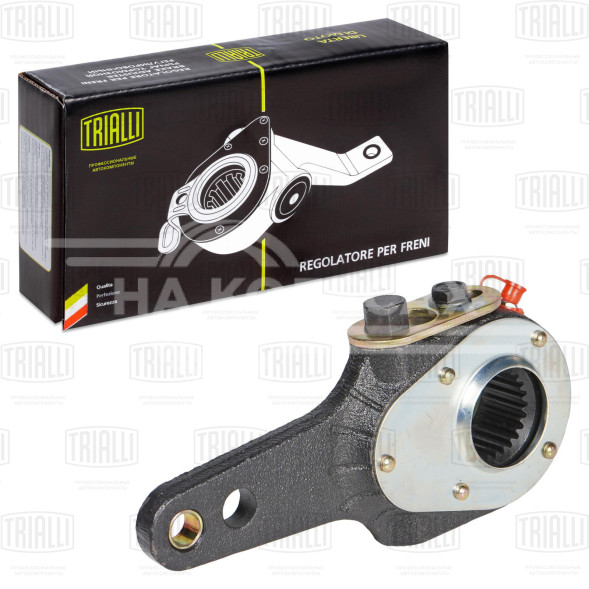 Рычаг тормоза регулировочный механический (трещотка) для автомобилей МАЗ передний прямой (эвольвентный шлиц)