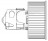 Электровентилятор отопителя для автомобилей BMW 5 (F10) (10-)/7 (F01/F02) (08-)