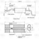 Глушитель для автомобилей Лада 2115 основной (алюминизированная сталь)