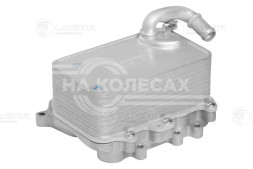 Радиатор масляный в сборе с фланцем для автомобилей Touareg II (10-)/A6 (11-) 3.0D