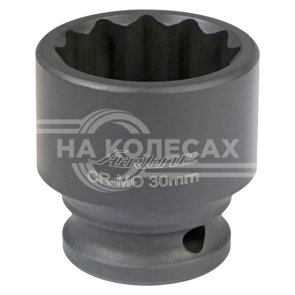 Головка ударная торцевая 1/2&quot; DR двенадцатигранная 30мм L=42мм
