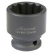 Головка ударная торцевая 1/2&quot; DR двенадцатигранная 30мм L=42мм