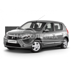 Арки задние Renault Sandero 1дорест/1рест