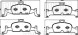 Колодки тормозные дисковые передние для автомобилей Audi A4 (B9) (17-) / A5 (16-) / A6 (18-) / A7 (17-) с тормозной системой Ate