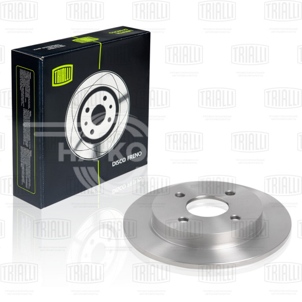 Диск тормозной задний для автомобилей Ford Focus (98-) d=253