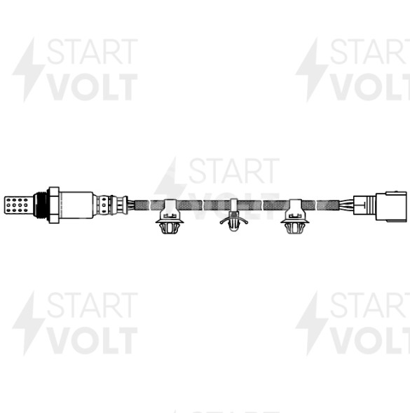 Датчик кислорода для автомобилей Toyota Vitz (99-)/Platz (99-) 1.0i/Mark II (96-) 2.0i