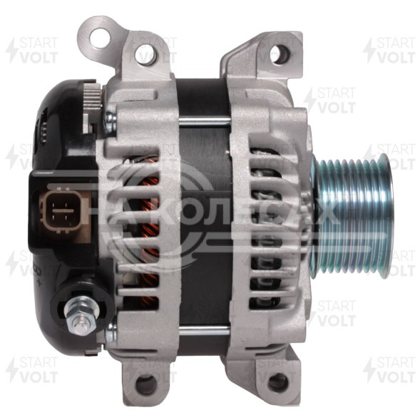 Генератор для автомобилей Toyota Land Cruiser 200 (08-)/Lexus LX (15-) 4.5D 180A