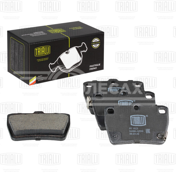 Колодки тормозные дисковые задние для автомобилей Toyota RAV4 (00-) / Chery Tiggo T11 (06-)