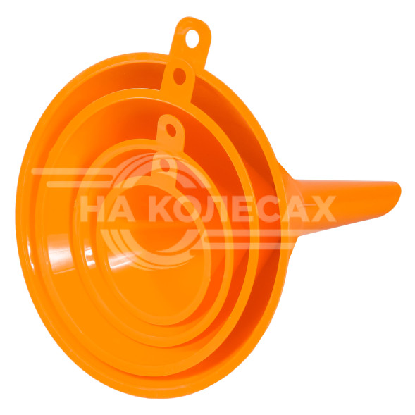 Воронки комплект 4пр. (50, 75, 95, 115мм), пакет с навершием