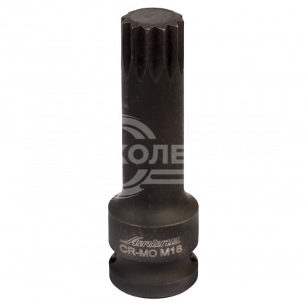 Головка ударная торцевая 1/2&quot; DR внешний SPLINE M18 L=78 мм