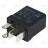 Реле автомобильное 4 контакта 12V 20A (с резистором, Т-выступ) универсальное