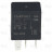 Реле автомобильное 4 контакта 12V 20A (с резистором, Т-выступ) универсальное