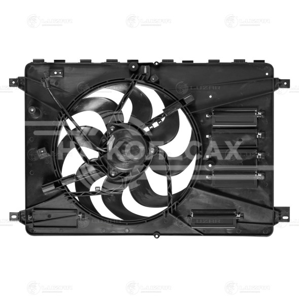 Электровентилятор охлаждения для автомобилей Ford Mondeo (07-) (с кожухом)