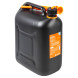 Канистра 20л пластиковая для дизеля, крышка с защитой от детей