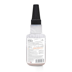 Клей супер цианакрилатный EXTRA STRONG, 1 шт., 20 гр., флакон с носиком