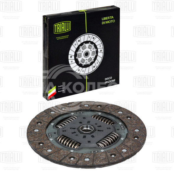 Диск сцепления ведомый для автомобилей Fiat Ducato (Sollers-RUS) (08-) 2.3 JTD (M38)