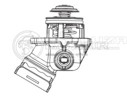 Термостат для автомобилей Mercedes Benz C (W204) (07-)/E (W212) (09-) [M272] (с алюм. корпусом)