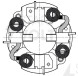 Узел щеточный стартера для автомобилей ГАЗ 3310 Валдай c двигателем Cummins ISF3.8