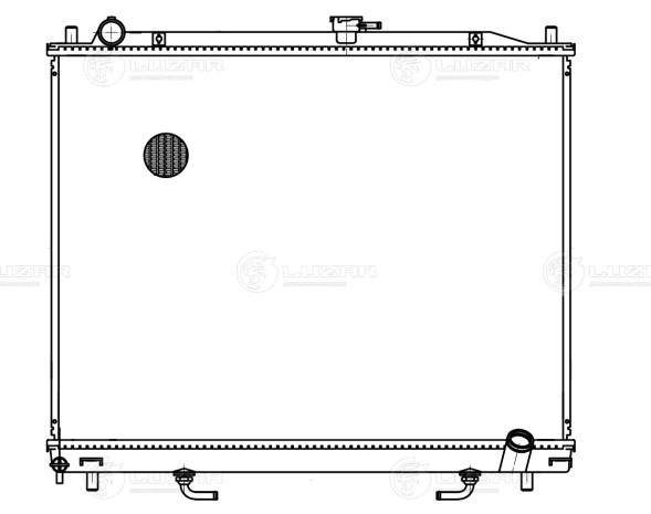 Радиатор охлаждения для автомобилей Pajero III (00-)/Pajero IV (06-) 3.2D AT