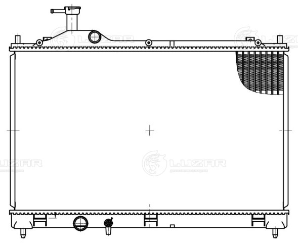 Радиатор охлаждения для автомобилей Outlander (12-)