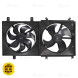 Электровентилятор охлаждения для автомобилей Lifan X60 (12-) 1.8i (2 вентилятора) (с кожухом)