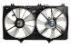 Электровентилятор охлаждения для автомобилей Toyota Camry (XV40) (07-) 2.4i (2 вент.) (с кожухом)