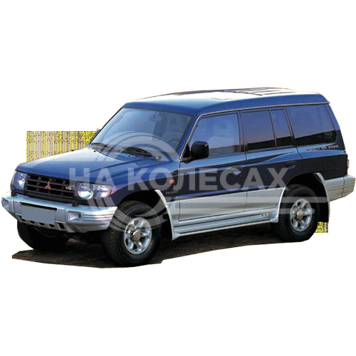 Внешние ремонтные пороги Mitsubishi Pajero/Montero 2 рест