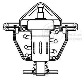 Термостат для автомобилей Haval Jolion (21-)/M6 (21-)/H6 (14-) (82°С) (термоэл.)