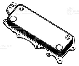 Радиатор масляный для автомобилей Mercedes-Benz ML/GL (W164/165) (05-) 3.0D