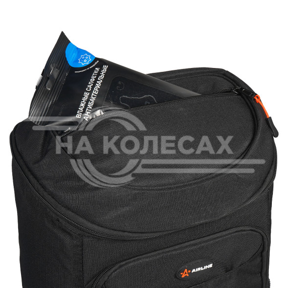 Сумка-холодильник (термосумка) рюкзак 27 л, водонепр., черный