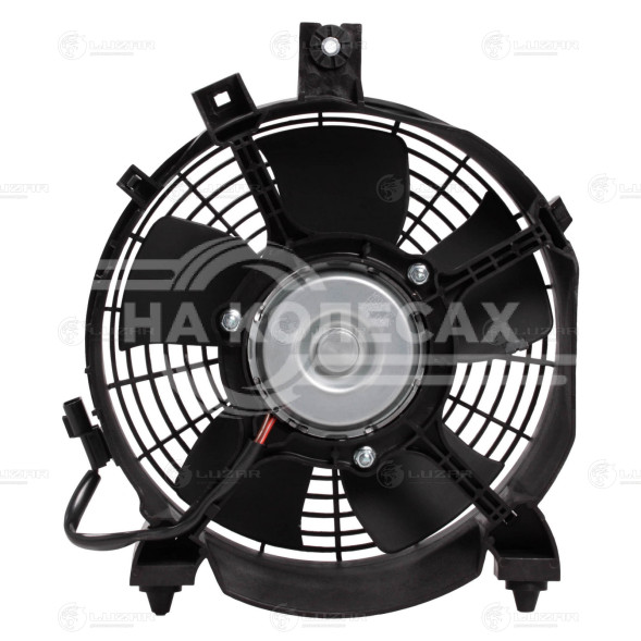 Электровентилятор кондиционера для автомобилей Mitsubishi Pajero Sport II (08-)/L200 IV (06-) (с кожухом)