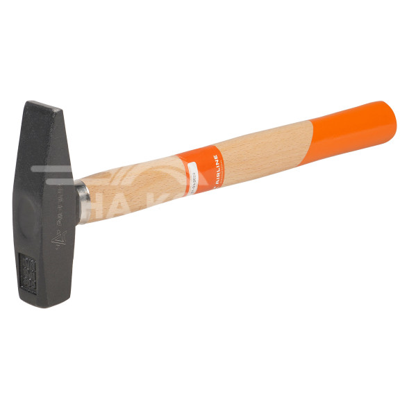 Молоток слесарный с деревянной рукояткой 300гр