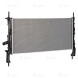 Радиатор охлаждения для автомобилей Transit (06-) A/C+ (паяный)