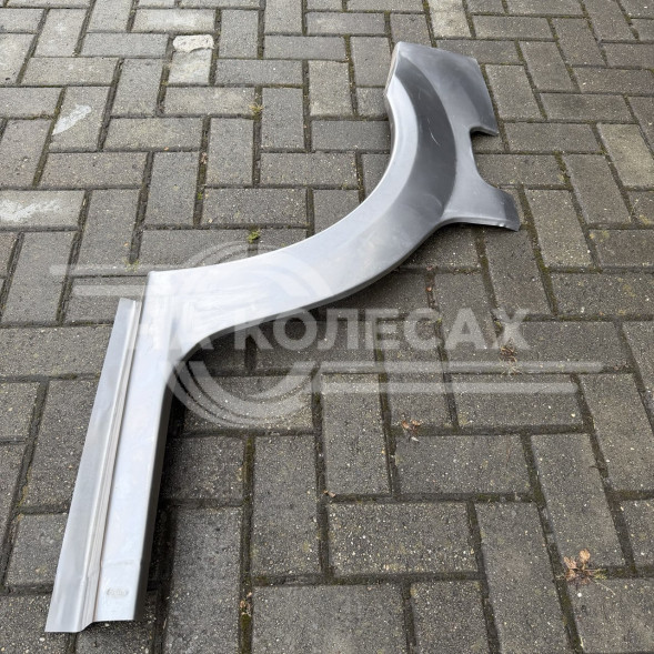 Ремонтные задние арки штампованные Renault Logan 1