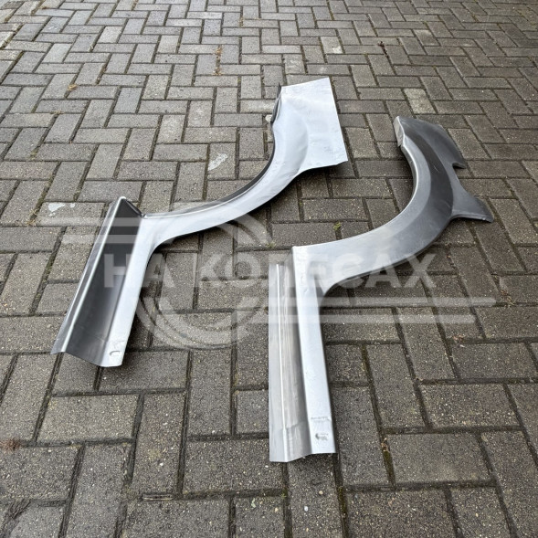 Ремонтные задние арки штампованные Renault Logan 1