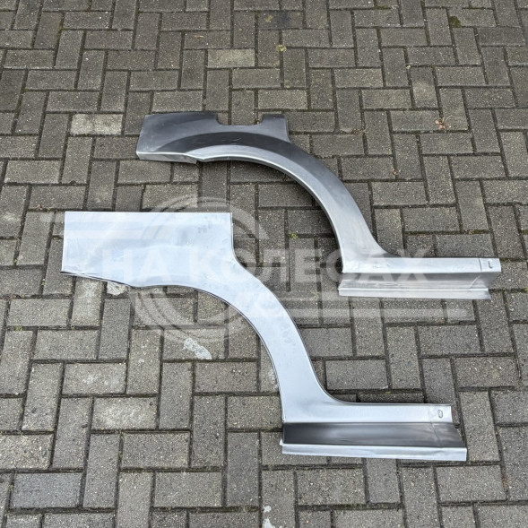 Ремонтные задние арки штампованные Renault Logan 1