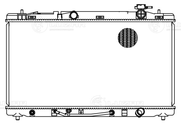 Радиатор охлаждения для автомобилей Toyota Camry (XV40) (07-) 3.5i AT