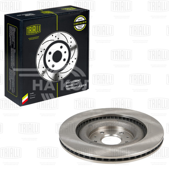 Диск тормозной передний для автомобилей Chery Tiggo 5 (14-) d=325 окрашенный