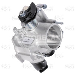 Заслонка дроссельная в сборе c РХХ/ДПДЗ для автомобилей Лада 2110/2115/1118/2170 увеличенный диаметр D56мм