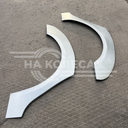 Ремонтные задние арки  Skoda Roomster 1  Дорестайлинг, 1-й рестайлинг