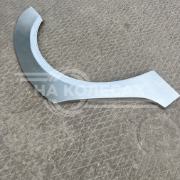 Ремонтные задние арки  Skoda Roomster 1  Дорестайлинг, 1-й рестайлинг